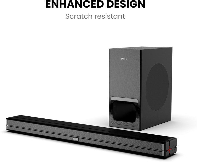 Walta Elite BRIO_1200 120 W Bluetooth Soundbar (Black, 2.1 Channel)