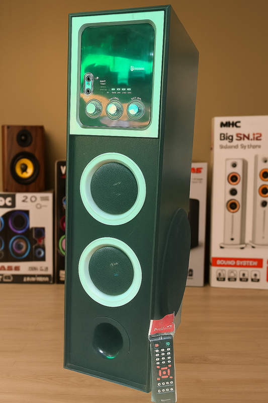 KIVI .8 Inch woofer HI Fi Bass Tower Speaker System