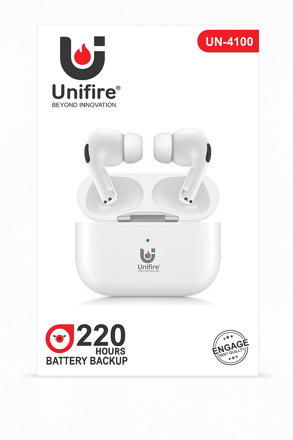 Unifine Wireless Earbuds best or high sound Quality (UN-4100)