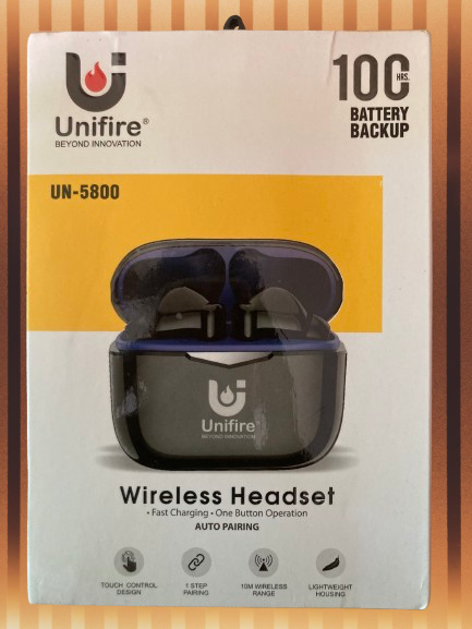 Unifire Wireless Headset best or high sound quality (UN-5800)