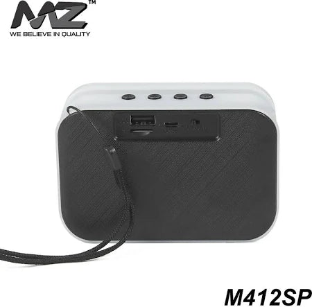 Mz M412sp Portable Dynamic Thunder Sound With High Bass 5 W Bluetooth Speaker